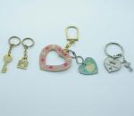 Pad Printing / Offset Pad Printing Brass Promotional Metal Keyrings