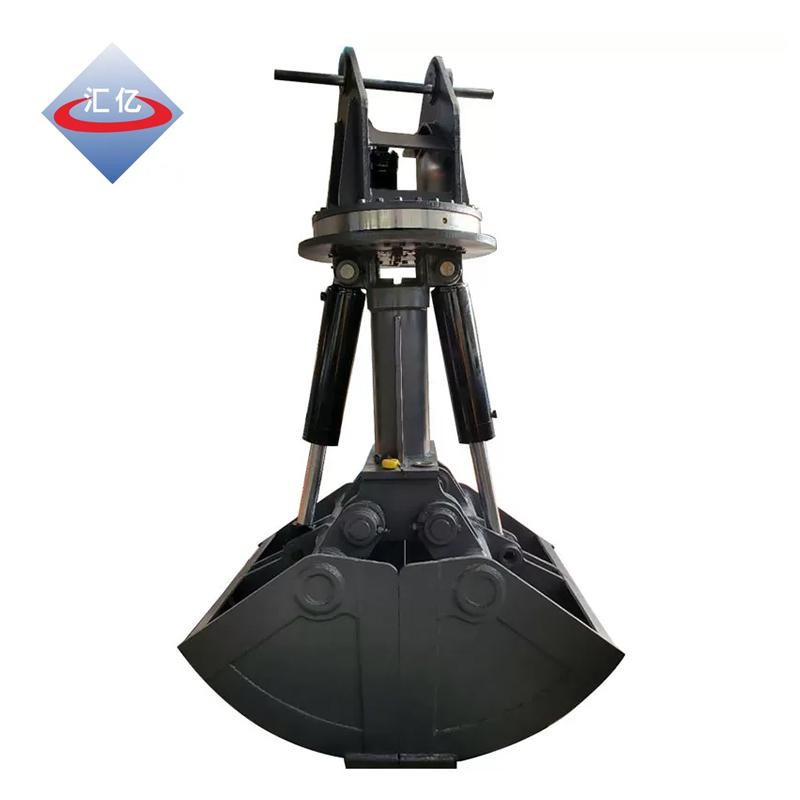 20t Hydraulic Clamshell Bucket For Excavator 360 Degree Rotating Excavator Bucket