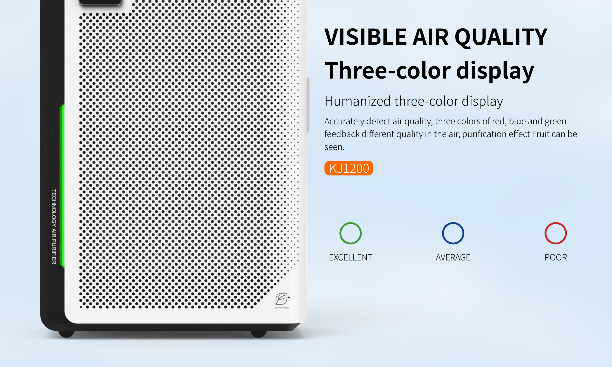 Homefish 2.8L Commercial Wall Mounted UV Air Purifier 1400m3/H