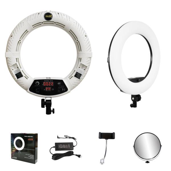 96w FD-480 Photography led selfie ring light makeup rechargeable battery power