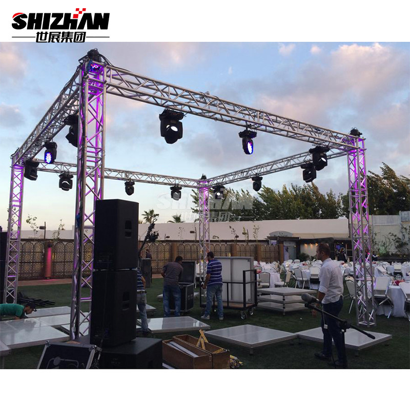 Aluminum truss roof systems For Concert Exhibition Outdoor concert stage for sale
