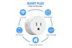 OEM ODM Wifi Smart Plug Socket , TUYA Google Compatible Smart Plugs