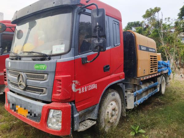 Small Portable Mobile Diesel Electric Hydraulic Trailer Loaded Micro Concrete