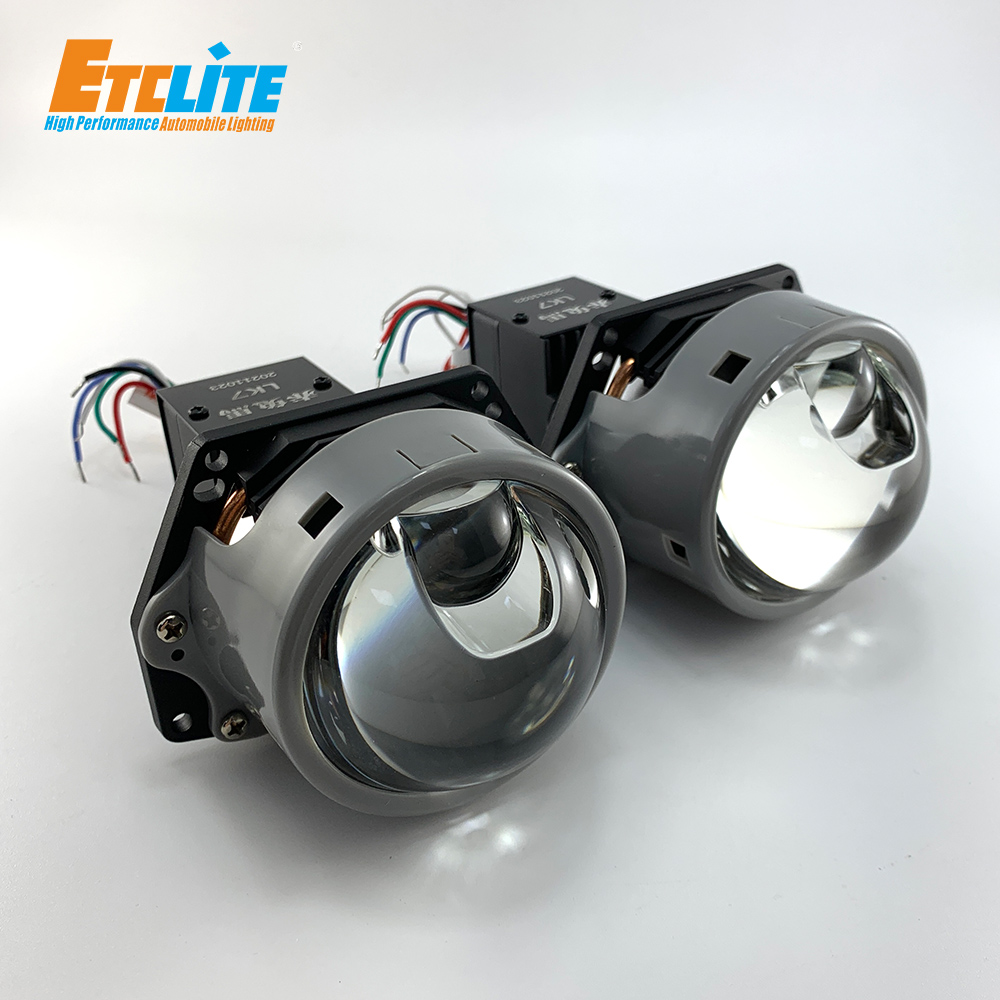 High Low Beam Headlight Bulbs Bi-Led H4 Led Projector Lens H7 Projector Lens Bi Led Laser Projector Lens