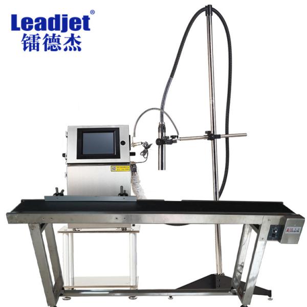 S600 Cable Expiry Date Inkjet Printer , 1-4 Lines Industrial Online Inkjet