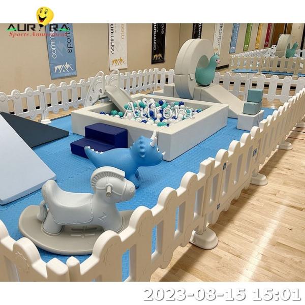 White Fence Soft Play Outdoor Soft Play Equipment Indoor Small Area For Party