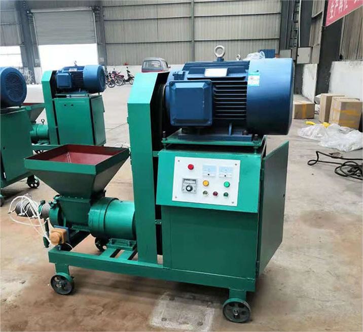 Straw Coal Bamboo Charcoal Making Machine Chips Sawdust Wood Briquette Equipment