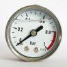 Buy cheap 40mm 1 Bar Axial Mounting Stainless Steel Pressure Gauge Glycerin Filling from wholesalers