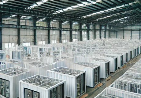 Double wing folding expansion room container mobile room