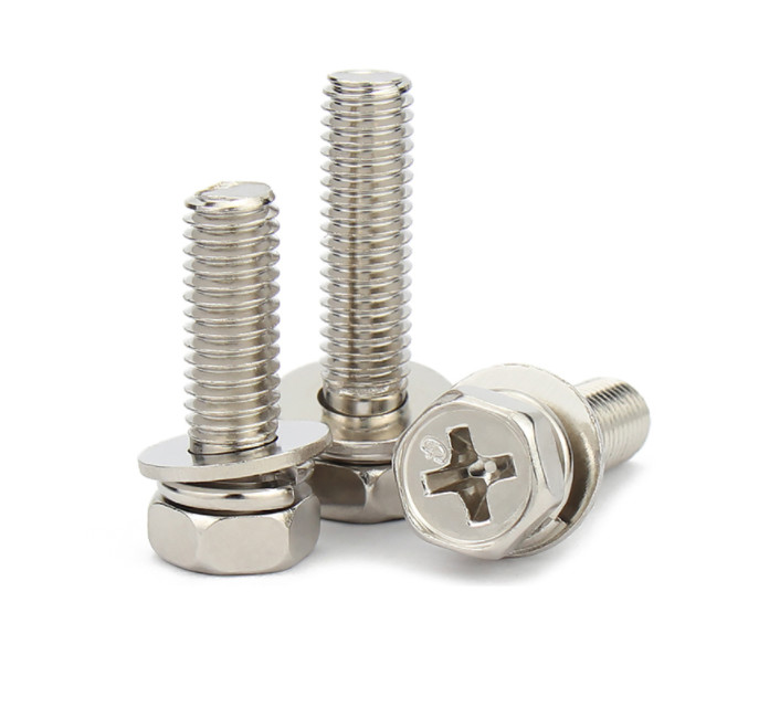 SS2205 2507 Hex Bolts With Nuts And Washers UNC UNF Fine Thread Stainless Steel Hex Bolts