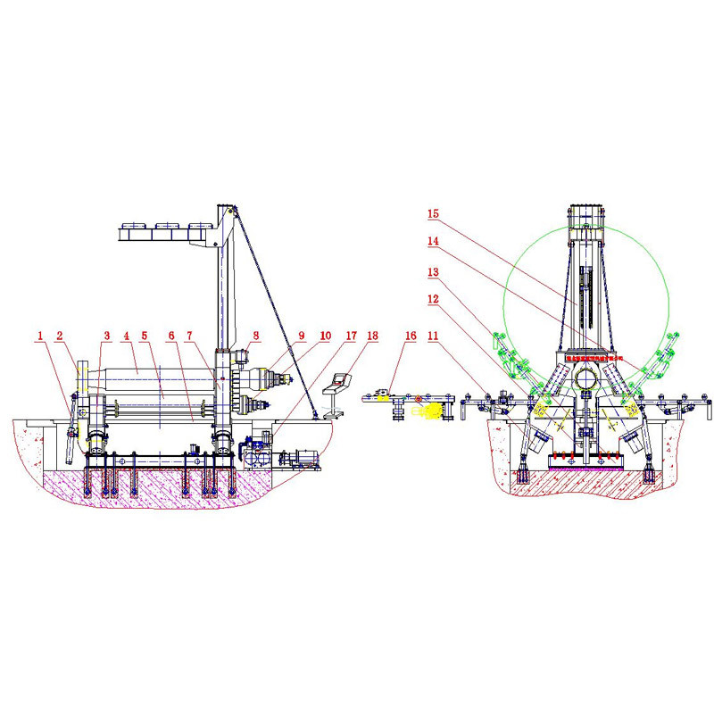 W12-20*2000 PLC Control CNC Hydraulic Bending Machine Carbon Steel 20mm 4 Roller