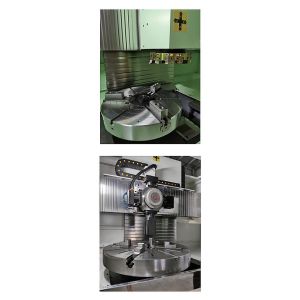 Robust CNC Vertical Lathe Machine Precise 600mm Turning Range