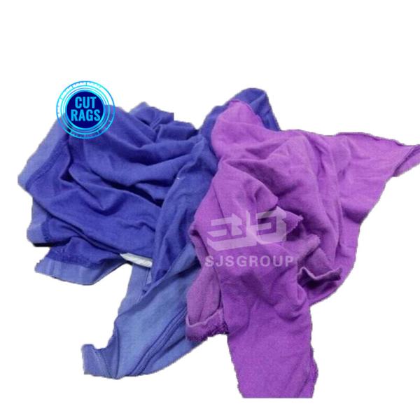 Wholesale Colored Mixing Wiping Machine Cloth all cotton Colored industrial