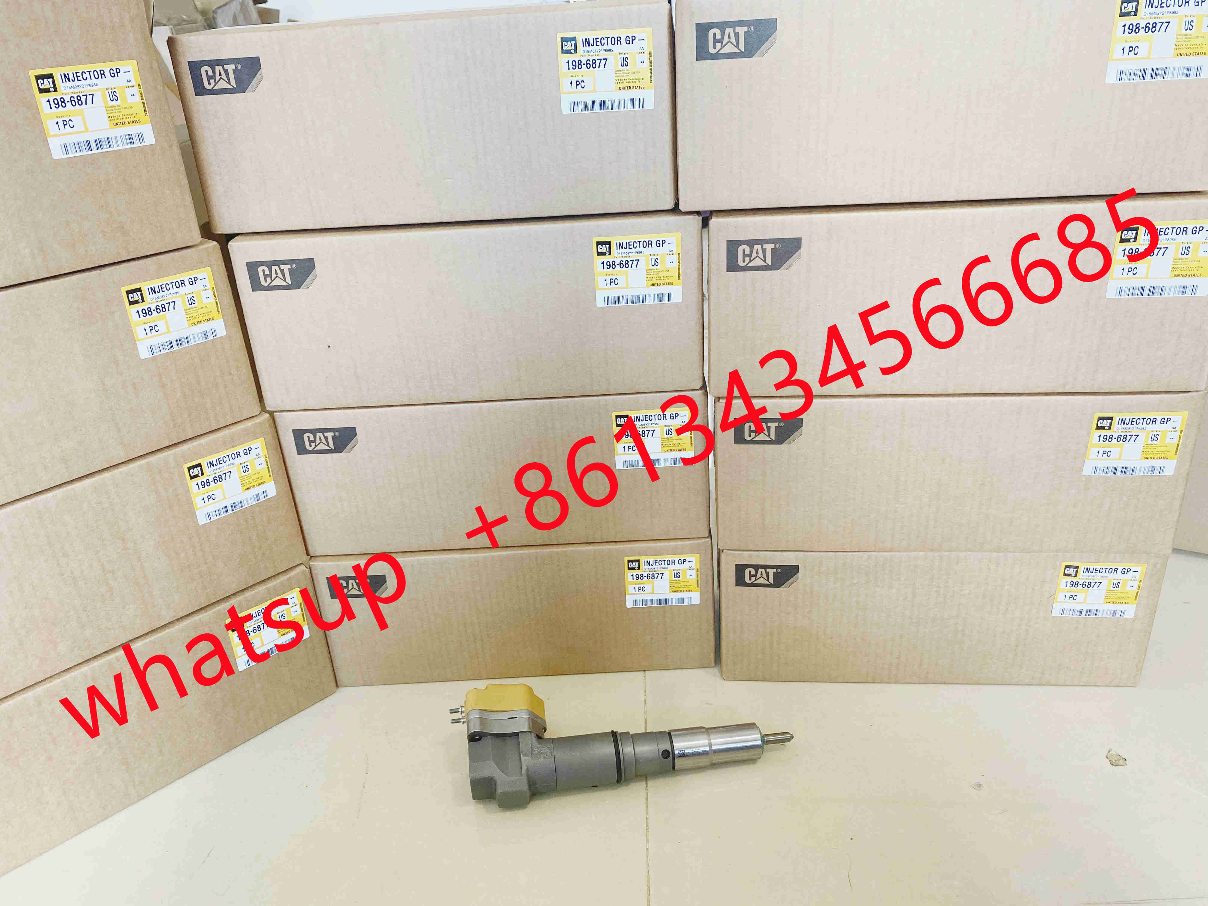 198-6877 204-2467 Engine Diesel Caterpillar Fuel Injector 232-1170 232-1175 3412E 174-7526