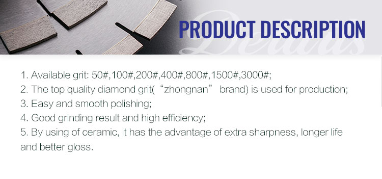Round Diamond Grinding Wheel for Concrete Resin Grinding Pads on Round Floor Polishing