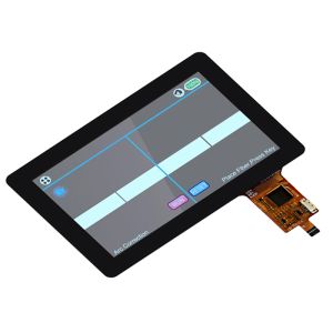 5 inch lvds display IPS 800x480 capacitive touch screen