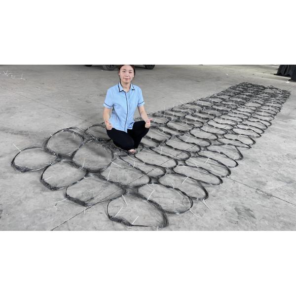 Lightweight and Compact Woven Invisible Wire Net for Easy Deployment in Various