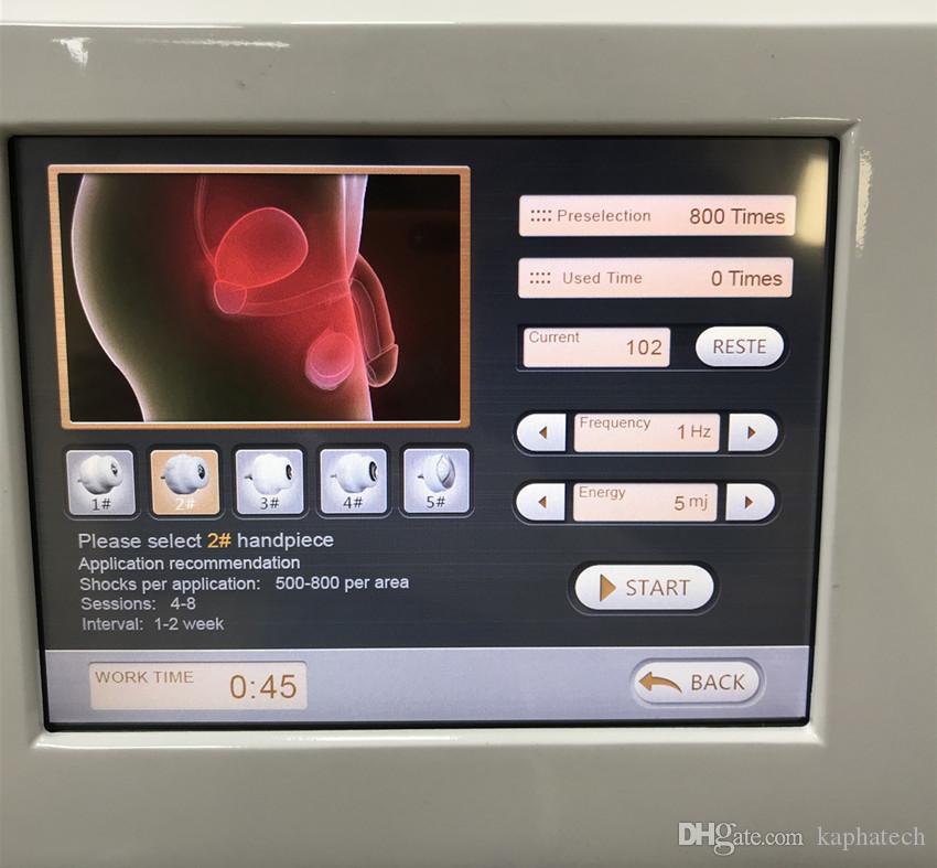 EMS Shockwave Therapy 5MJ Pain Treatment Machine
