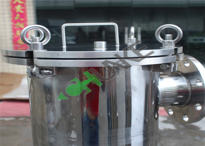 SS Cartridge Filter Housing / Pharmaceutical Industrial Water Filter Housing