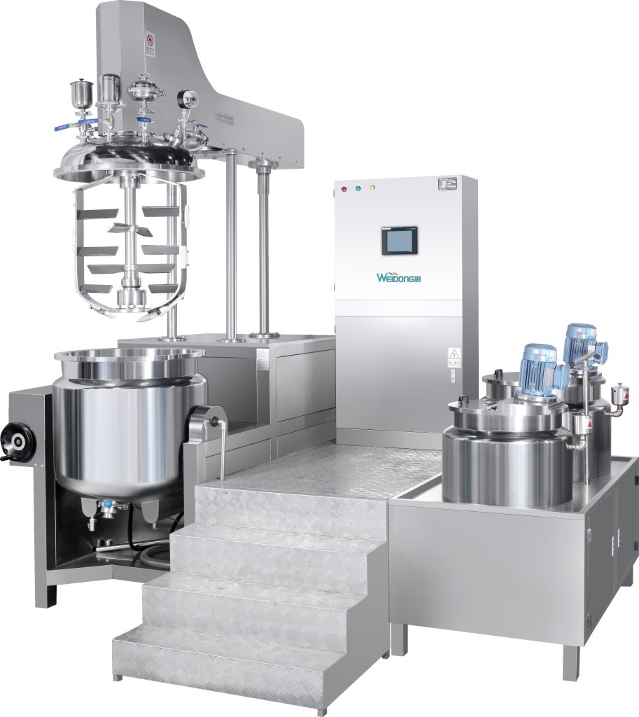 500-5000KG Liquid Mixer Agitator With Steam Electric Hot Oil Heating 1 Year Warranty