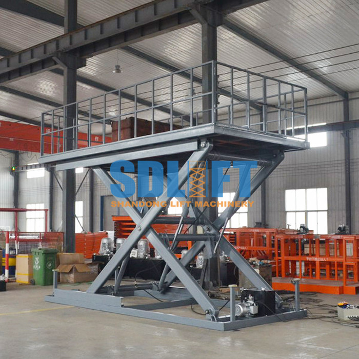 Heavy Duty Underground Scissor Car Lift