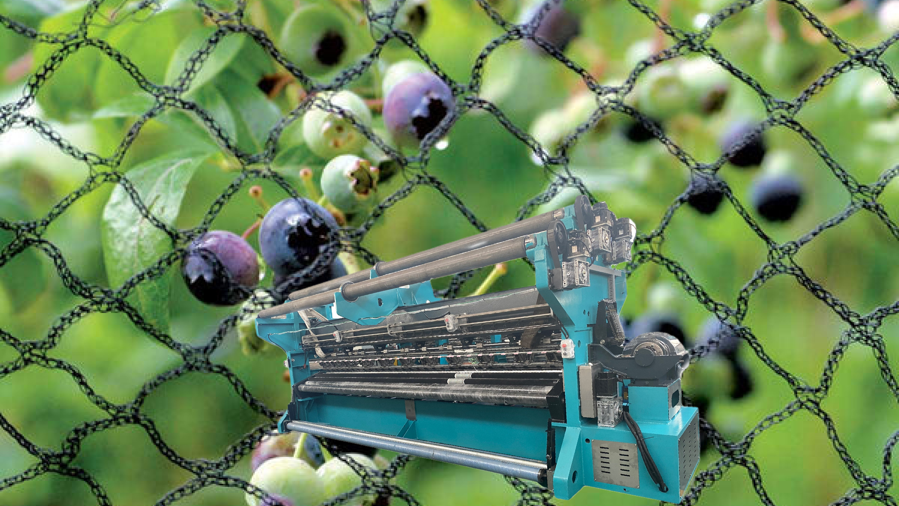 Knotless Fishing Net 1/8 Landing Hand Fishing Net Making Machine