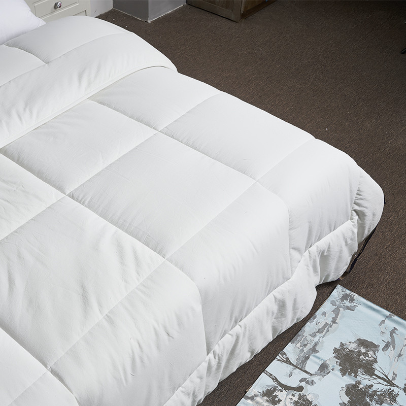 King Queen Hotel Style Quilt White Duvet Inner For Hotel Customized Logo