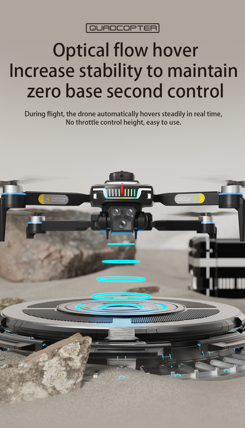 Take Your Aerial Photography to the Next Level with Folding Quad-axis Wi-fi Camera 5g Picture Uav J6