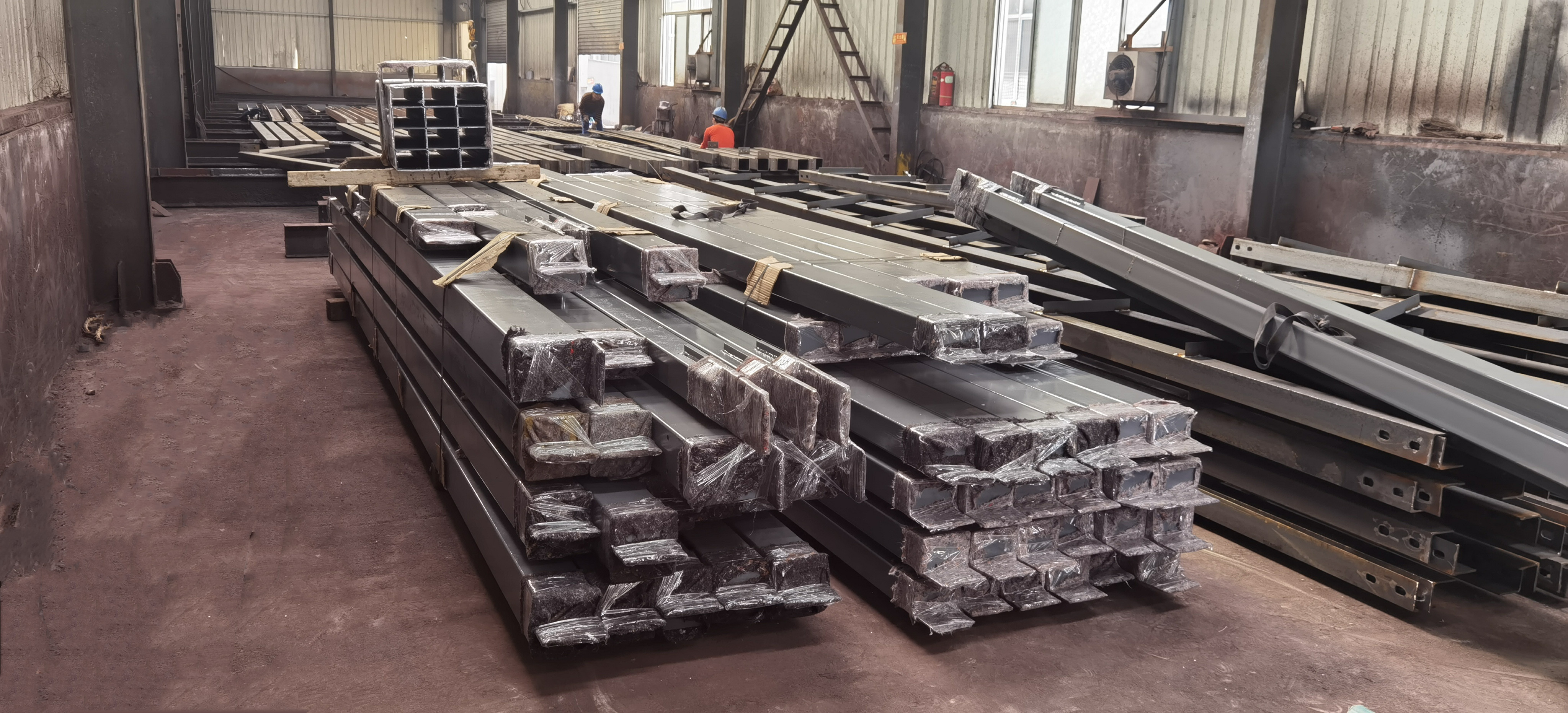 Prefab H Section Steel Metal Workshop Buildings For Storage