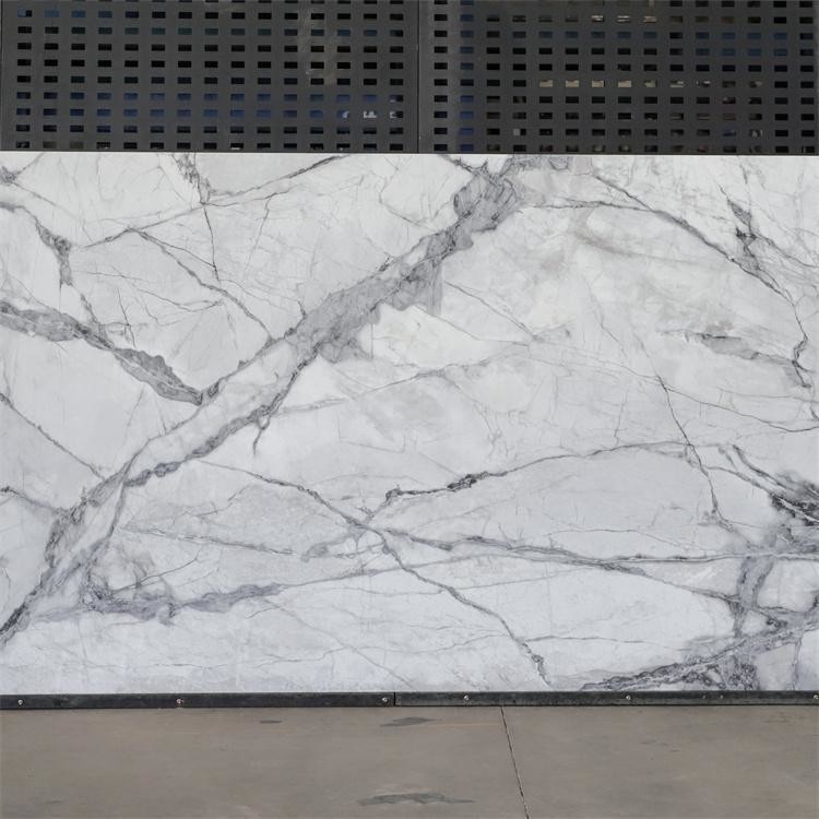 Stain Resistant Sintered Stone Slab Large Format Porcelain Tiles Water Absorption 0.04%