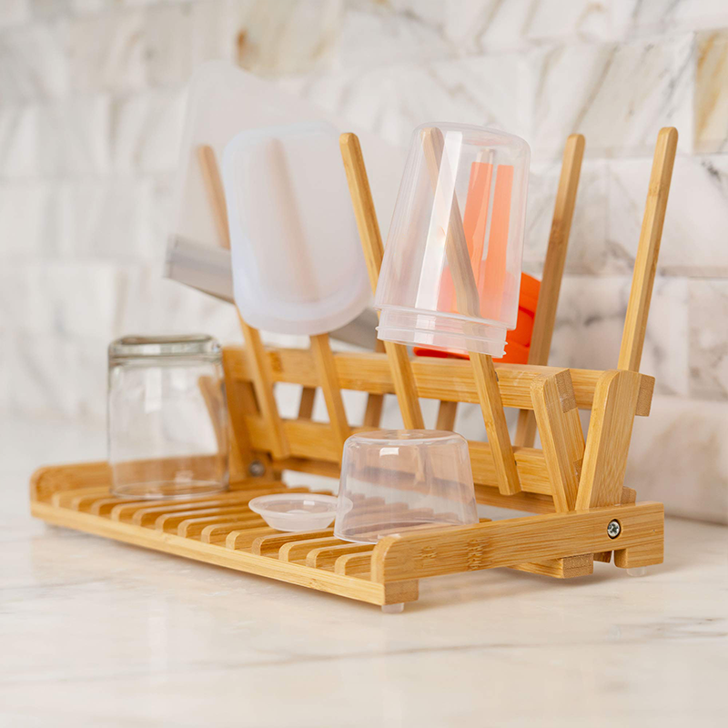 Adjustable Height Bamboo Wood Laptop Table for Storing Custom Design Accepted