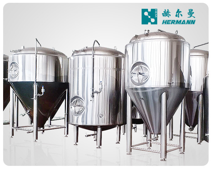 10HL Beer Storage Tanks , Stainless Steel 304 Beer Serving Tanks for Beer Brewing System