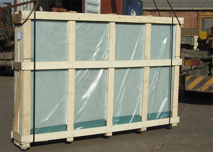 Decorative Toughened Safety Glass , 3mm - 19mm Tempered Glass CE Standard