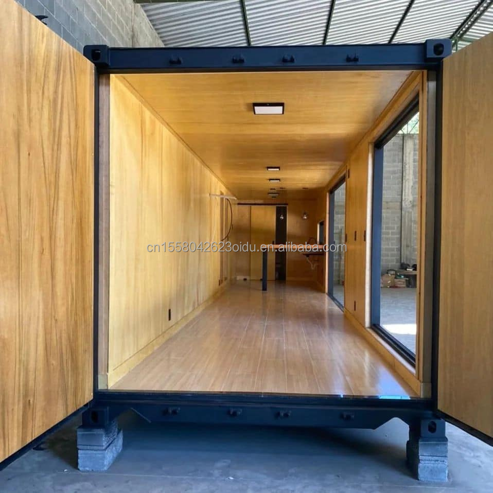 Chinese Design Style 20ft Foldable Container Home for Personalized Customization and Hotel