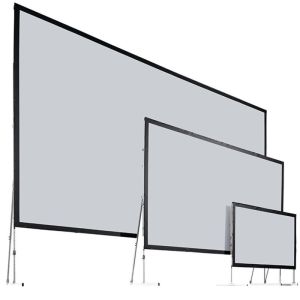 300 Inch Fast Fold Projection Screen Outdoor Portable Projector Screen with