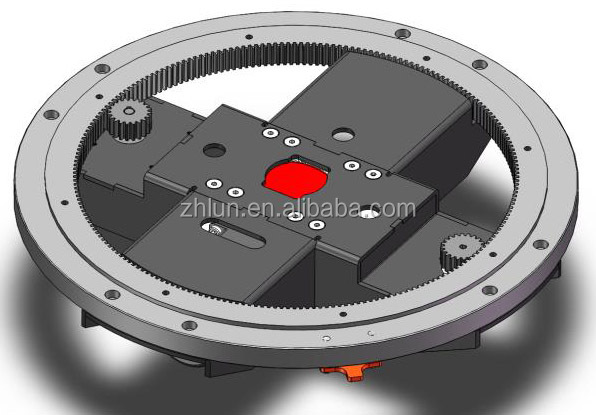 500kg AGV Drive Wheel For Kinco Built In Planetary Reducer