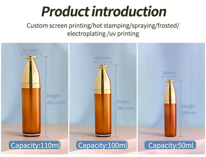 Cosmetic Acrylic Bottles 60ml Foam Pump Bottle Customized For Eyelash Extension