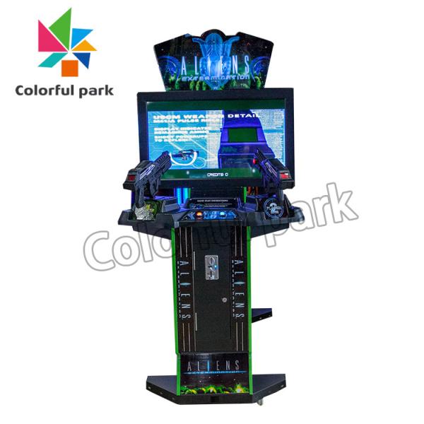 Quality 42" Aliens Extermination indoor shooting simulator coin operated arcade games manufacturers for sale