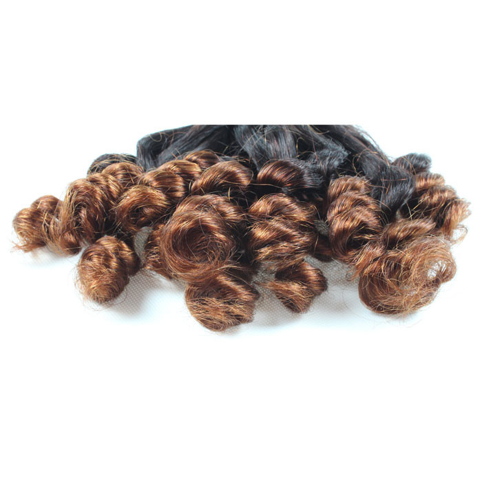 Human Hair Funmi Hair Weave Double Drawn Indian Remy Hair Weft Hair Extensions