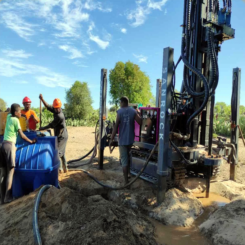 Water Drilling Equipment 263KW Diesel Water Borehole Drilling Machine Portable Well Drilling Rig