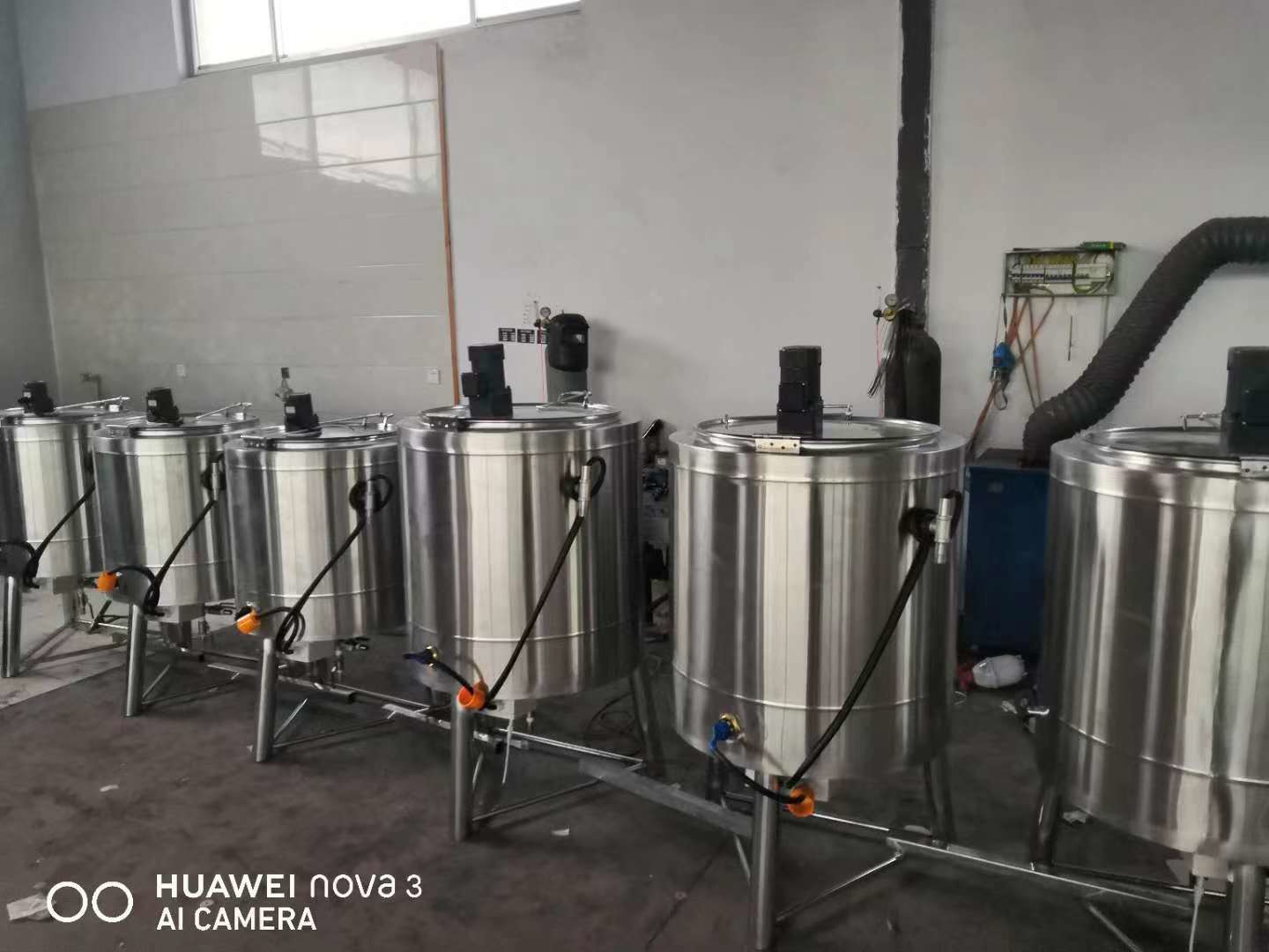 500L No Rust stainless steel pasteurizer Machine With Advanced Technology