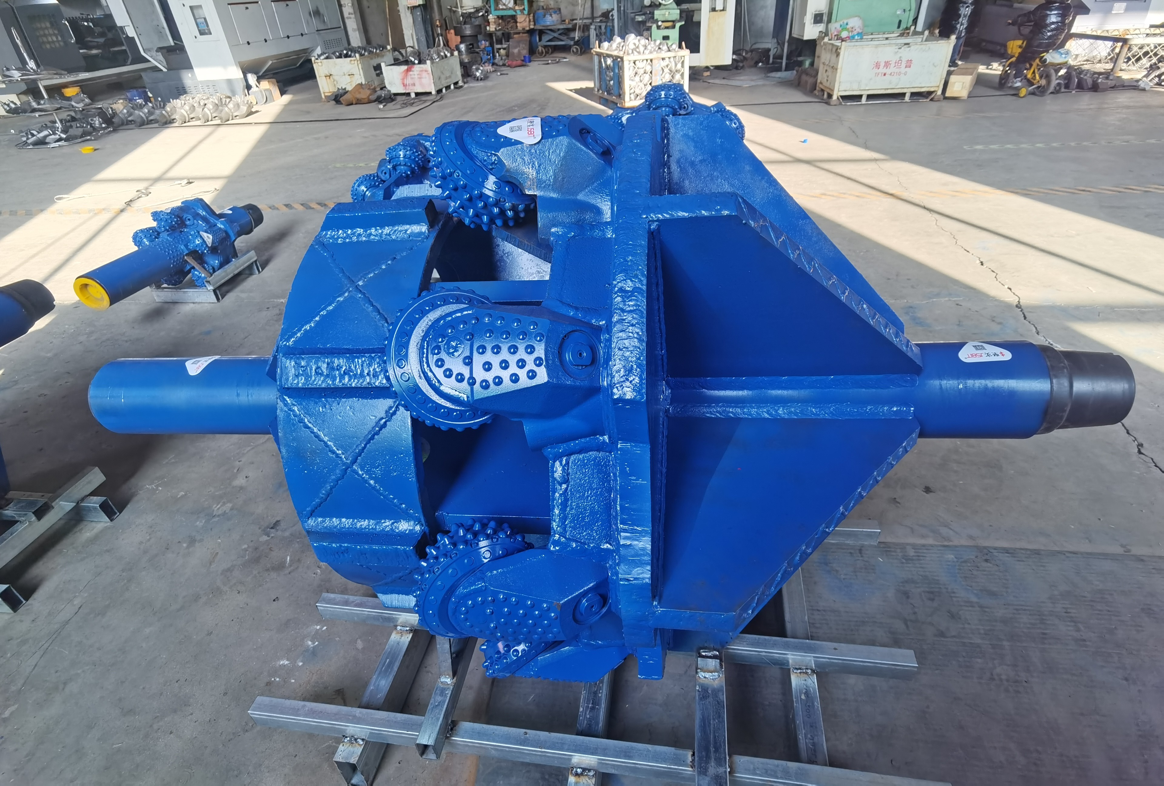 1000mm 40inch HDD hole opener and hdd rock reamer with 12inch roller bit