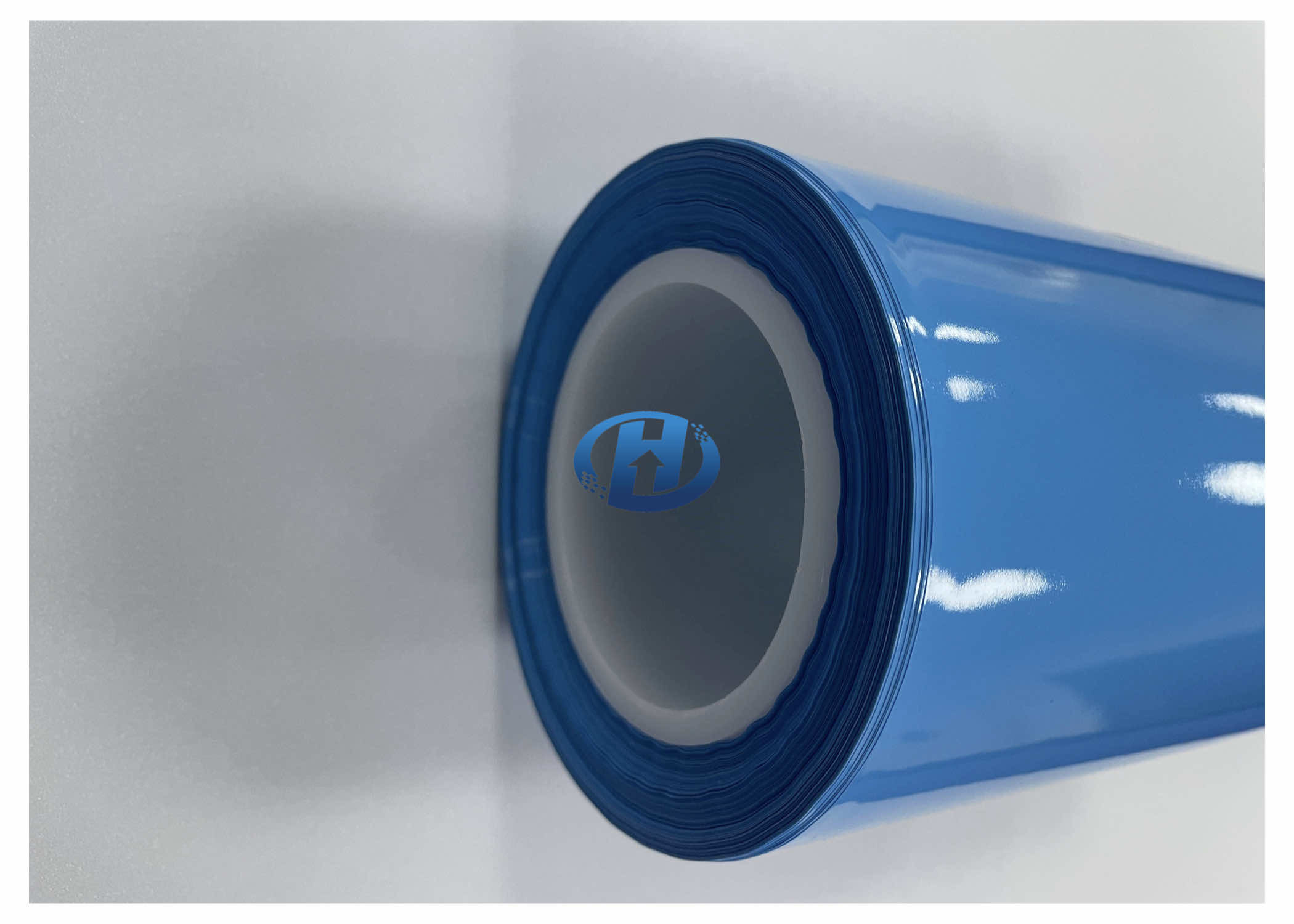120 μm Blue Low Density PE Release film Single Side Silicone Coating Film Without silicone transfer No residuals