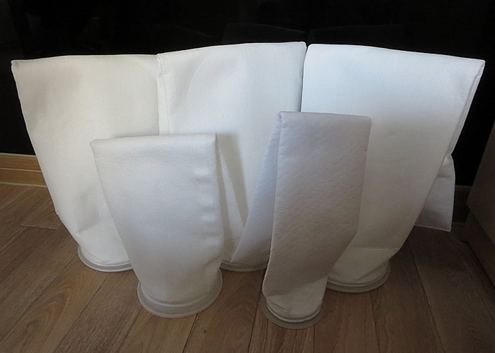 300 Micron Industrial Dust Collector Bags Polypropylene Needle Punched Filter Cloth