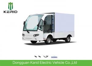 China Electric Carry Van With Enclosed Loading Box / Food Or Goods Electric Delivery Vehicles on sale