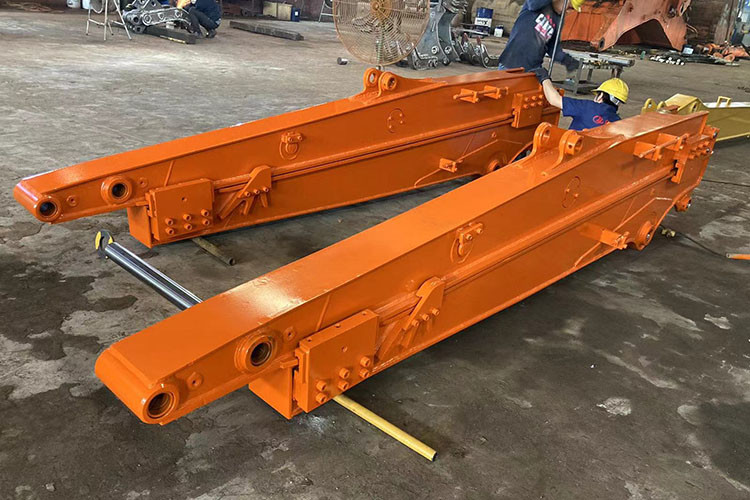 Heavy Duty 10-12T Excavator Sliding Arm Q355B Material For Kobelco VOLVO Hitachi