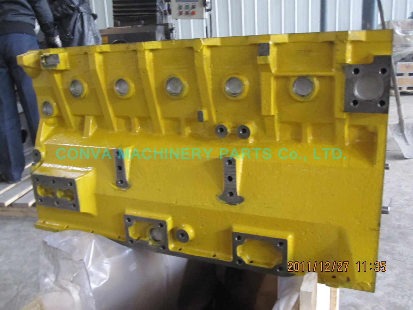 Anticorrosive Engine Cylinder Block 6d95 Cylinder Block For Excavator / Trucks