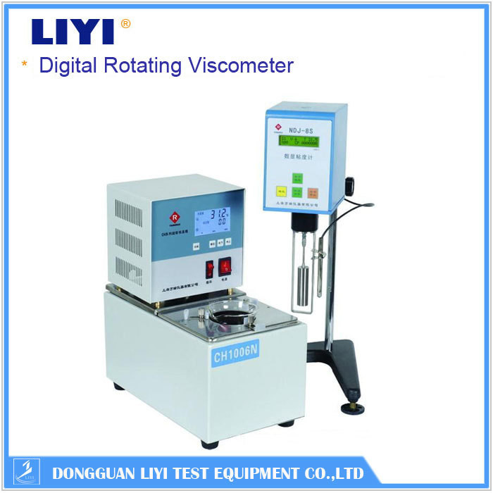 High Accuracy Rubber Testing Machine , Electronic Rotating Drum Viscometer