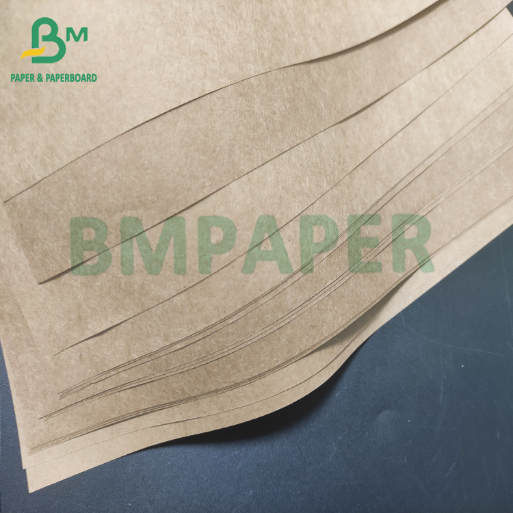 Brown Unglazed Uncoated Matte Surface 70g 80g Natural Sack Kraft Paper