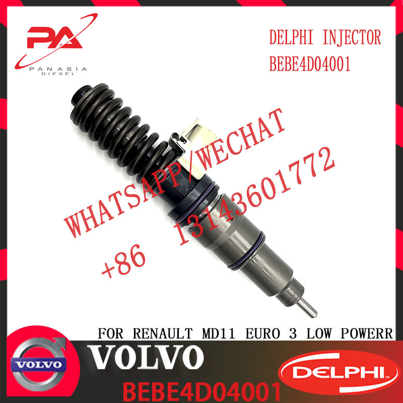 4 Pins Diesel Fuel Injector 21644596 Common Rail Injector BEBE4D35001 BEBE4D04001 For RENAULT MD11